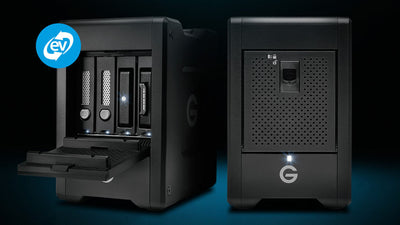 The Most Demanding Video Production Workflows Need Fast and Reliable G-Tech G-SPEED Shuttle Storage