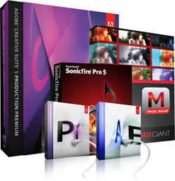 Make the switch to Adobe CS5.5 Production Premium with SmartSound Sonicfire Pro and save 50% off at Videoguys.com