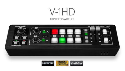IN STOCK! Roland V-1HD - A Compact, Full 1080p HD Switcher for only $995
