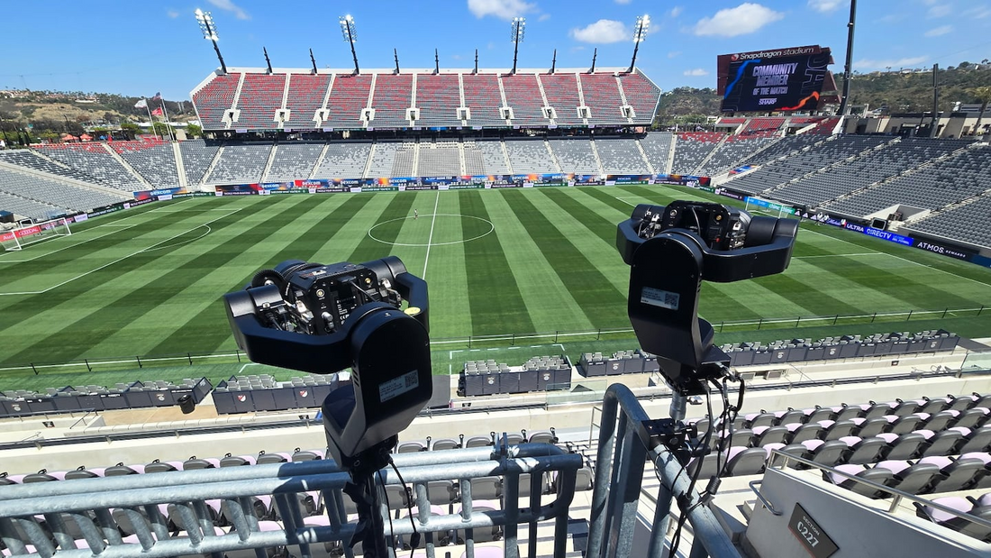 AI-Powered Robotic Cameras Debut at the MLS All-Star Game