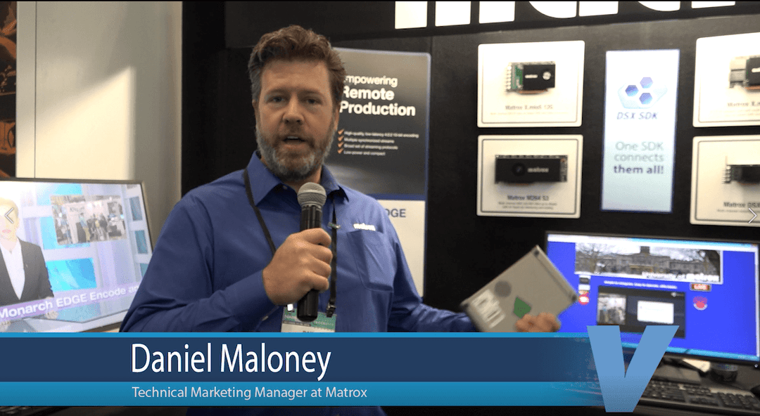 Matrox Interview at NAB NY 2018 with Daniel Maloney