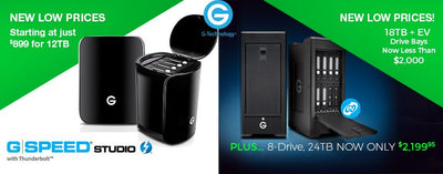 G-Technology Specials - The more You RAID the More You Save