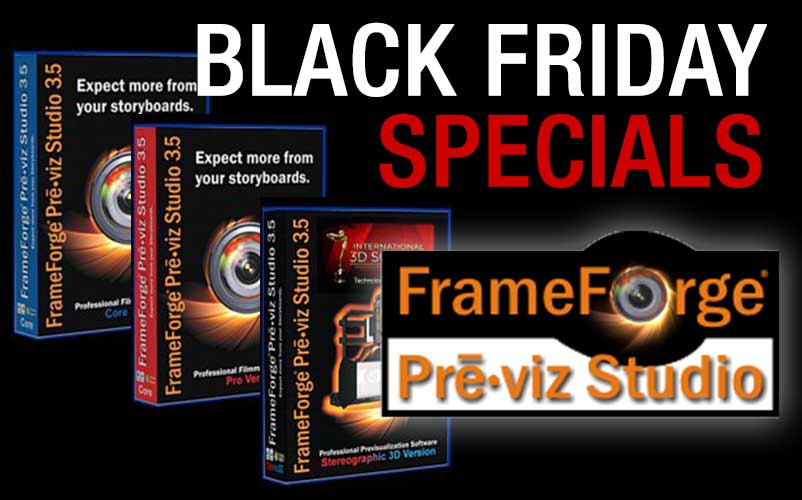 Black Friday Special 30% Off Frameforge Previz Studio 3.5