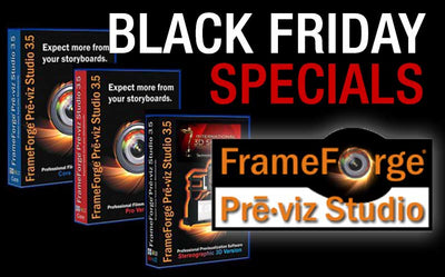 Black Friday Special 30% Off Frameforge Previz Studio 3.5