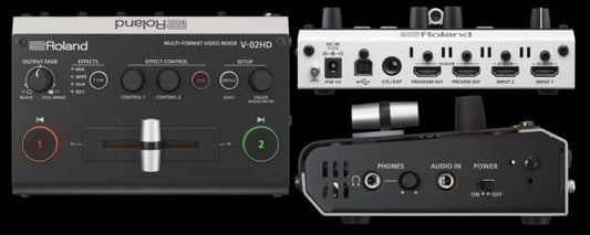 World’s Smallest Video Mixer - Roland V-02HD