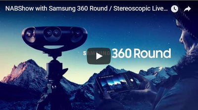 Samsung 360 Round / Stereoscopic Livestream in 360 VR