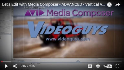 Edit Vertical Mobile Video with Avid Media Composer