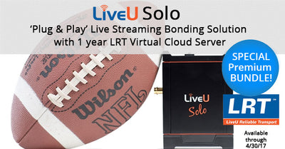 LiveU Solo Premium Bundle - Everything You Need to Get Started Live Streaming