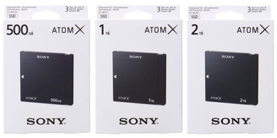 Sony AtomX SSDmini Drives for Atomos Ninja V are here!