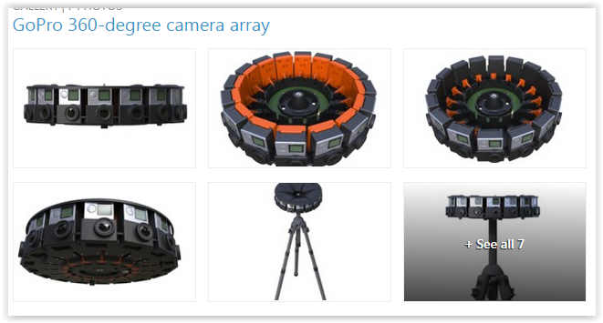 GoPro & Google Partner Up on 16 Camera 360 Degree Virtual Reality Rig