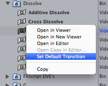 Utilizing Keyboard Shortcuts for Video Transitions in Final Cut Pro