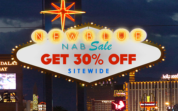 New at NAB: NewBlueFX Big NAB Sale