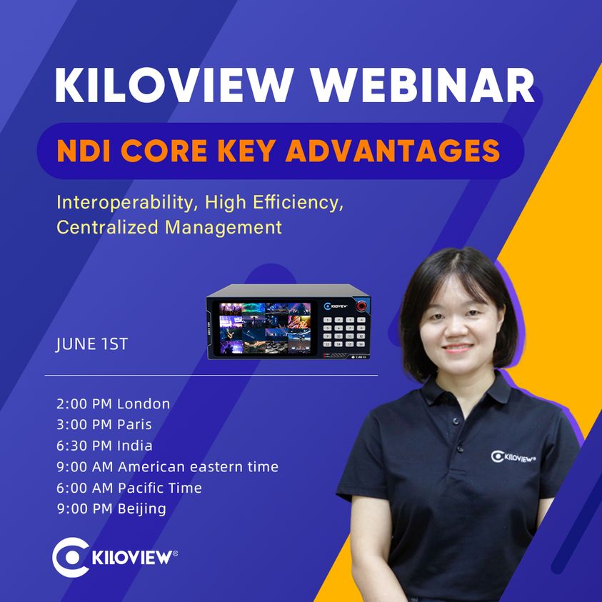 Kiloview  NDI Webinar