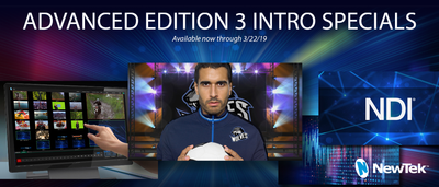 NewTek Advanced Edition 3 Available Now