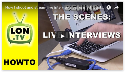 NewTek TriCaster Mini case study: Streaming Live Skype Interviews