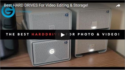 G-Tech G-RAIDs are the Best HARD DRIVES for Video Editing and Storage!