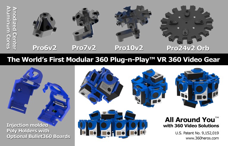 New 360Heros Modular VR Solutions