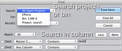 In Search of the NLE or How I Love the Search Tool