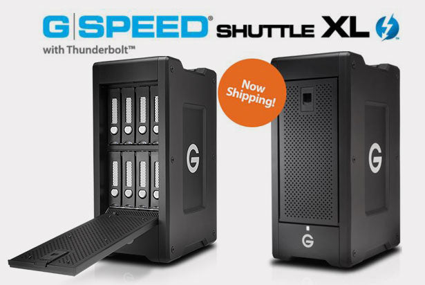 Showcasing G-Technology G-SPEED Shuttle XL