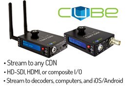 Teradek Cube Encoders Get Upgraded with both HD and 4K HEVC (H.265)