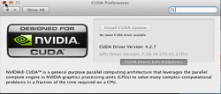 How To Enable GPU Cuda in Adobe CS6 for Mac