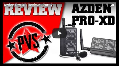 Azden Pro XD Wireless Lavaliere Kit Video Review