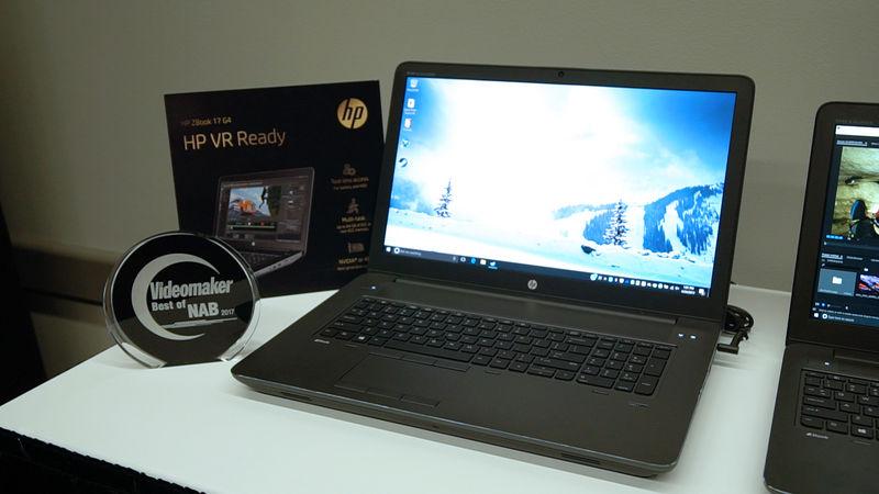 HP zBook 17 G4 Mobile Workstation Earns Best Workstation of NAB 2017