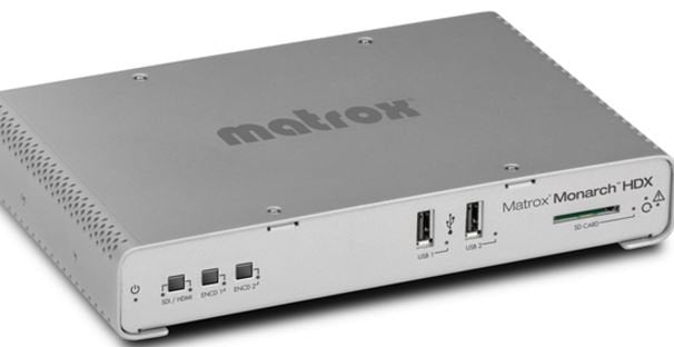 Presenting the Matrox Monarch Family of Streaming & Recording Appliances