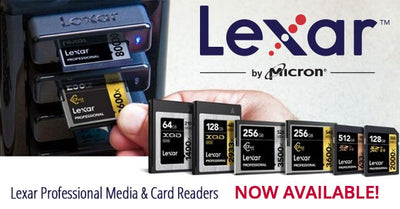 Lexar Professional Workflow Solutions Now in Stock!