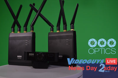 PTZOptics WirelessCable and Webcam with Paul Richards | Videoguys News Day LIVE! Webinar