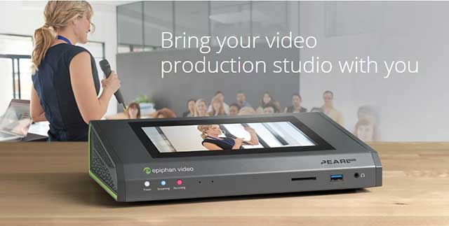 NEW! Epiphan Pearl Mini - Bring your video production studio with you