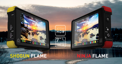 Atomos Launches HDR recording monitors Shogun Flame and Ninja Flame