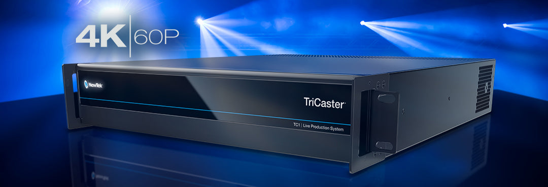 NewTek TriCaster TC1 Goes Full 4K with IP-Based Live Switching