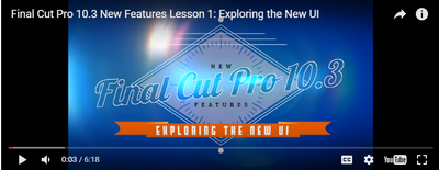 New Final Cut Pro X, Version 10.3 is here and now available