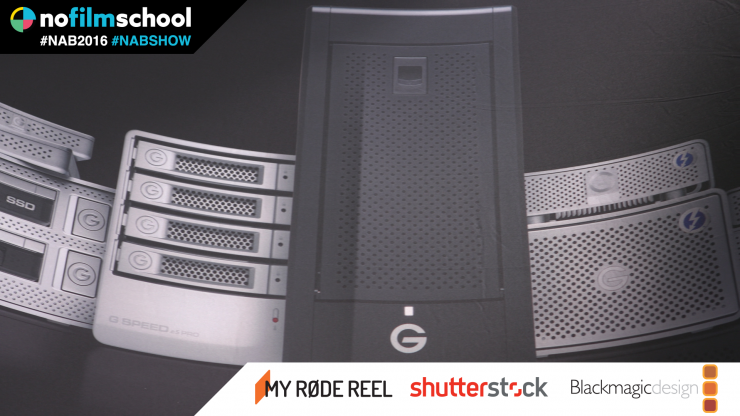 Nofilmschool Video showcasing G-Tech's 120TB G-Rack 12