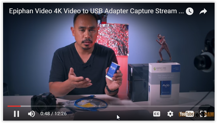 Epiphan AV.io 4K Video to USB3 Capture Device