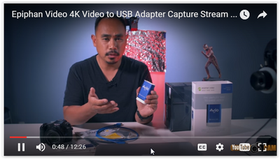 Epiphan AV.io 4K Video to USB3 Capture Device