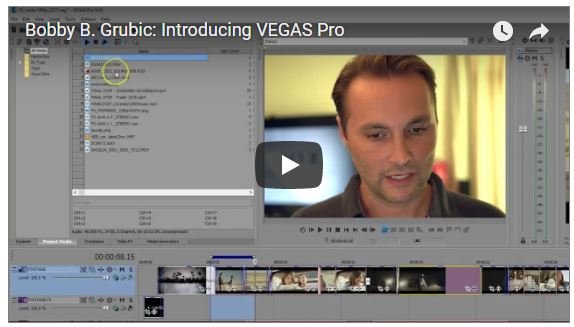 Hands on VEGAS Pro