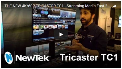 Streaming Media East 2017: Newtek TriCaster TC1