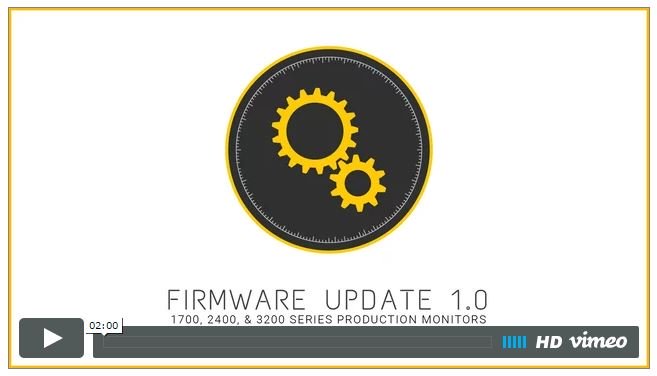 SmallHD released version 1.0 of its firmware for Production Monitors
