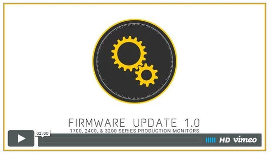 SmallHD released version 1.0 of its firmware for Production Monitors