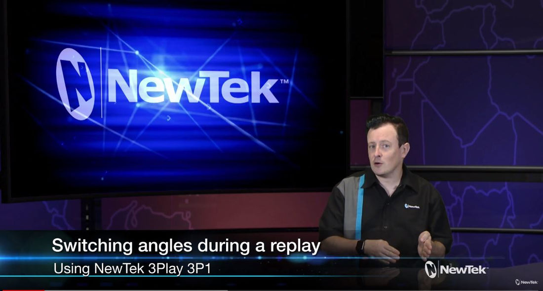 Newtek 3Play 3P1 tip: Switching Angles During Instant Replay