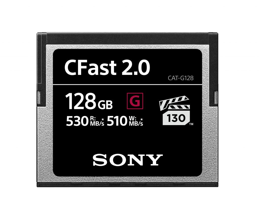 Sony G-Series  CFast 2.0 Memory Cards are coming!