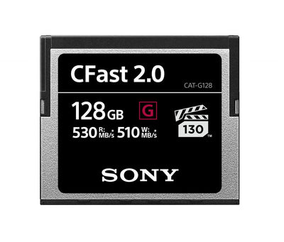 Sony G-Series  CFast 2.0 Memory Cards are coming!