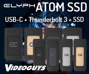 Glyph Atom SSDs for Video, Photo, Music & More