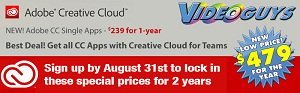 Lock In Your Price on Adobe Creative Cloud for Teams for  2-years