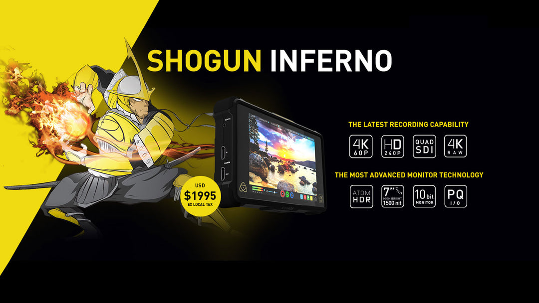 Atomos Shogun Inferno: Best recorder/monitor ever!