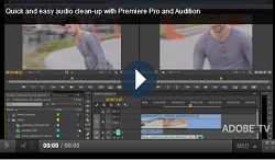 Adobe Premiere Video Tutorial: Eliminating Background Noise in Audition