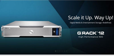 G-RACK 12 is G-Tech's New NAS Solution