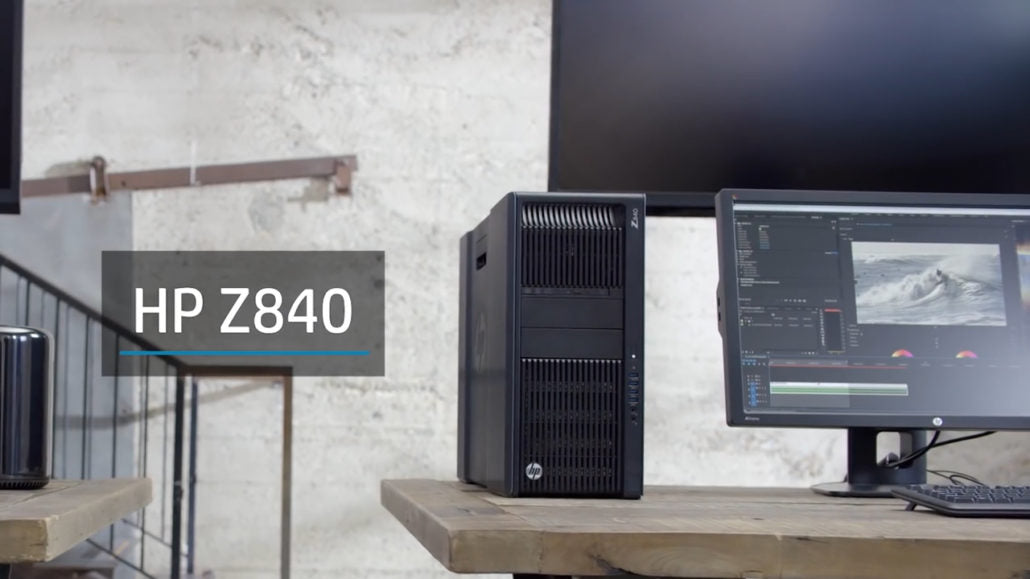 HP Z 840 WORKSTATION vs APPLE MAC PRO